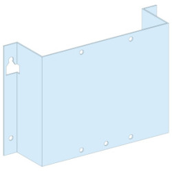 Placa soporte NSX250 vertical fijo mando rotativo en pasillo lateral G300/P400 ref. 3051 Schneider Electric [PLAZO 3-6 SEMANAS]