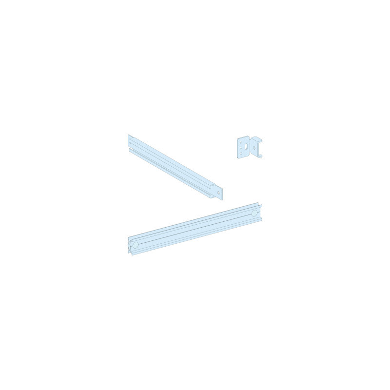 Carril modular regulable en profundidad, ancho 400 mm ref. 3404 Schneider Electric [PLAZO 3-6 SEMANAS]