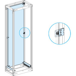 Placa soporte plena metálica, 36 módulos, alto 1.800 mm, ancho 800 mm ref. 3569 Schneider Electric [PLAZO 3-6 SEMANAS]