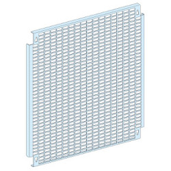 Placa soporte perforada, 12 módulos (+ 4 escuadras) ref. 3574 Schneider Electric [PLAZO 3-6 SEMANAS]