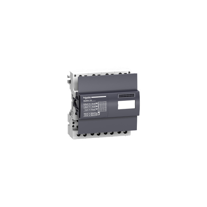 Repartidor Linergy DX 4 polos 125 A, 13 salidas por fase ref. 4045 Schneider Electric [PLAZO 3-6 SEMANAS]