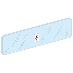 Pantalla para juego de barras 400 A -fondo de armario- alto 100 mm ref. 4198 Schneider Electric [PLAZO 3-6 SEMANAS]