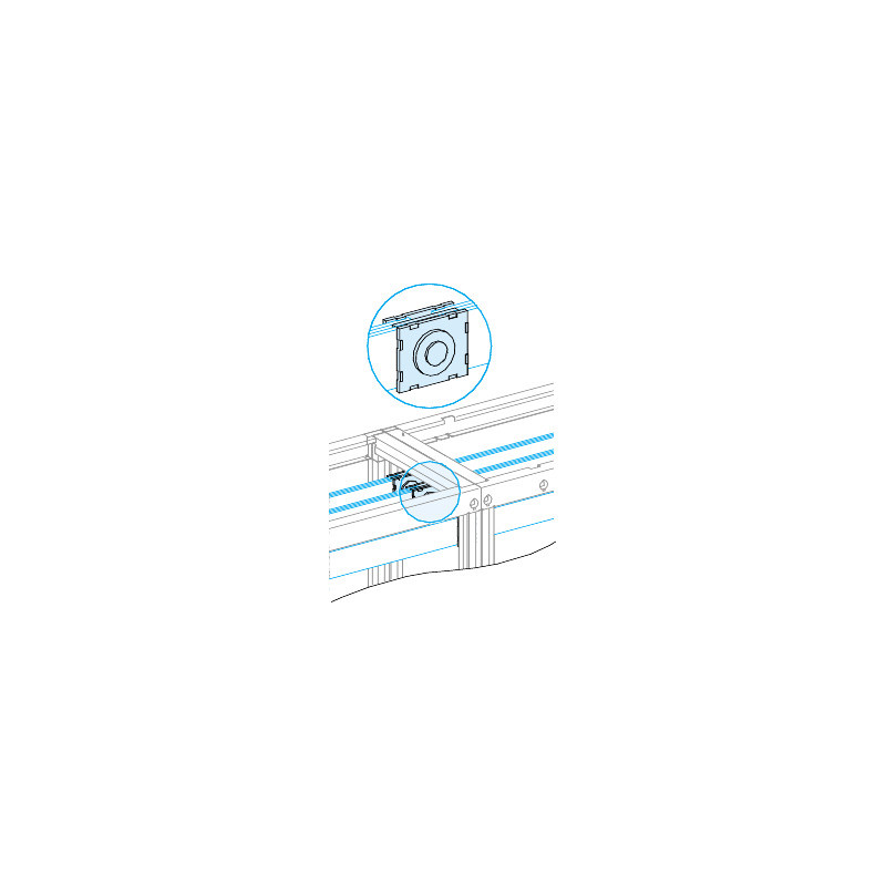 1 empalme para barras horizontales, ancho 50/60 mm ref. 4640 Schneider Electric [PLAZO 3-6 SEMANAS]