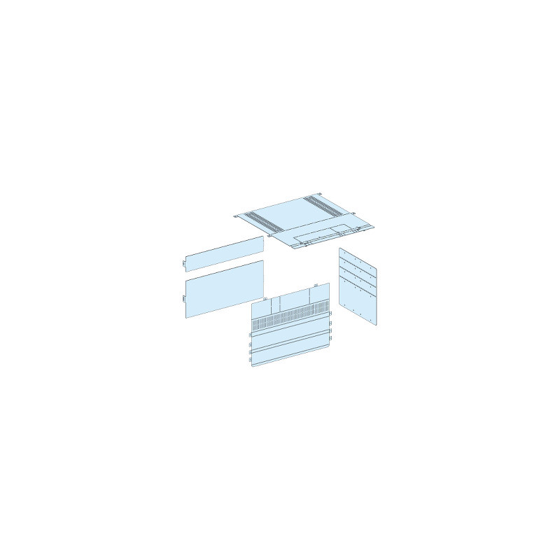 Cubierta conexión posterior para NS1600 fijo vertical ref. 4853 Schneider Electric [PLAZO 3-6 SEMANAS]