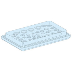 Placa pasacables G IP55, 39 entradas diámetros 7 a 26 mm ref. 8898 Schneider Electric [PLAZO 3-6 SEMANAS]