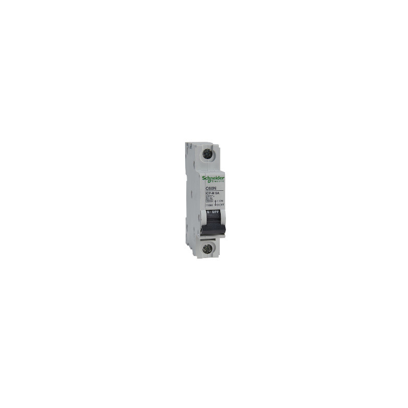 ICP-M C60N interruptor automático magnetotérmico 1P - 5A - 6kA - 230/400 V ref. 11890 Schneider Electric [PLAZO 3-6 SEMANAS]