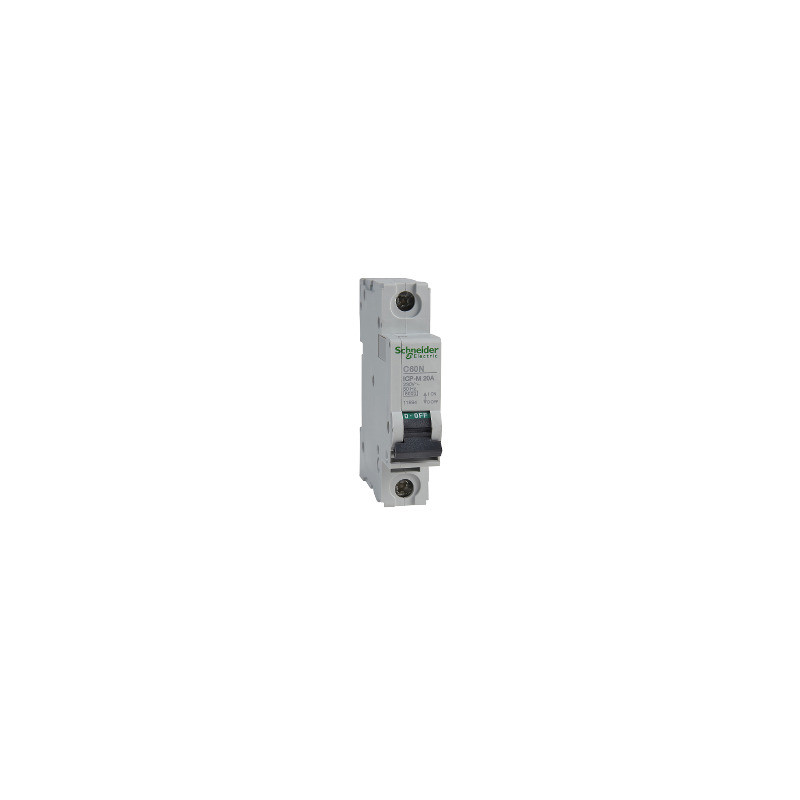 ICP-M C60N interruptor automático magnetotérmico 1P - 20A - 6kA - 230/400 V ref. 11894 Schneider Electric [PLAZO 3-6 SEMANAS]