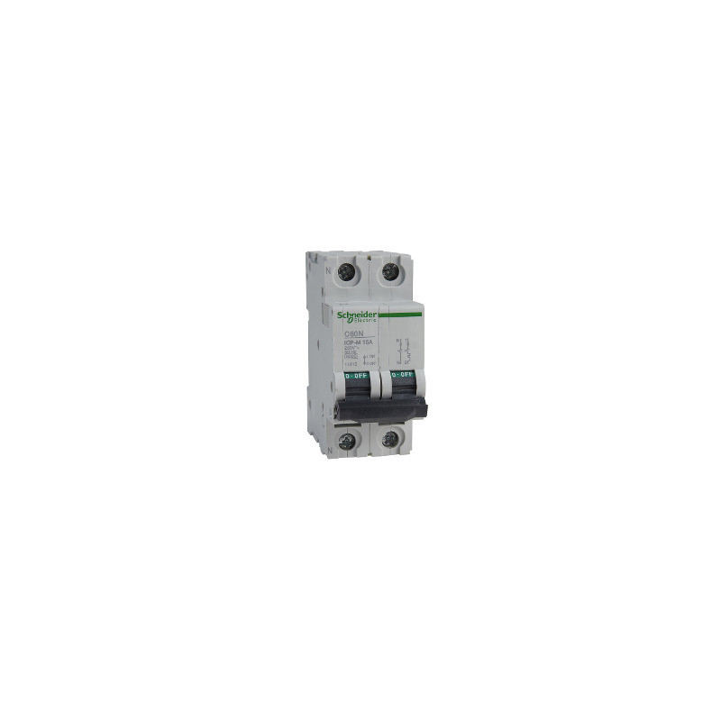 ICP-M C60N interruptor automático magnetotérmico 1P + N - 15A - 6kA - 230 V ref. 11912 Schneider Electric [PLAZO 3-6 SEMANAS]