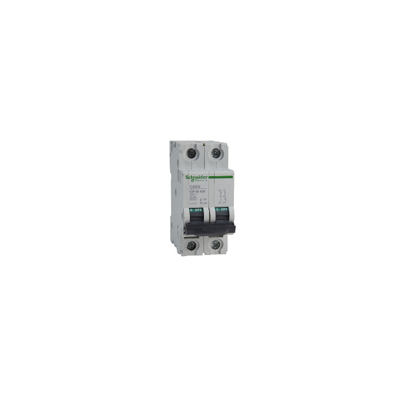 ICP-M C60N interruptor automático magnetotérmico 1P + N - 40A - 6kA - 230 V ref. 11917 Schneider Electric [PLAZO 3-6 SEMANAS]