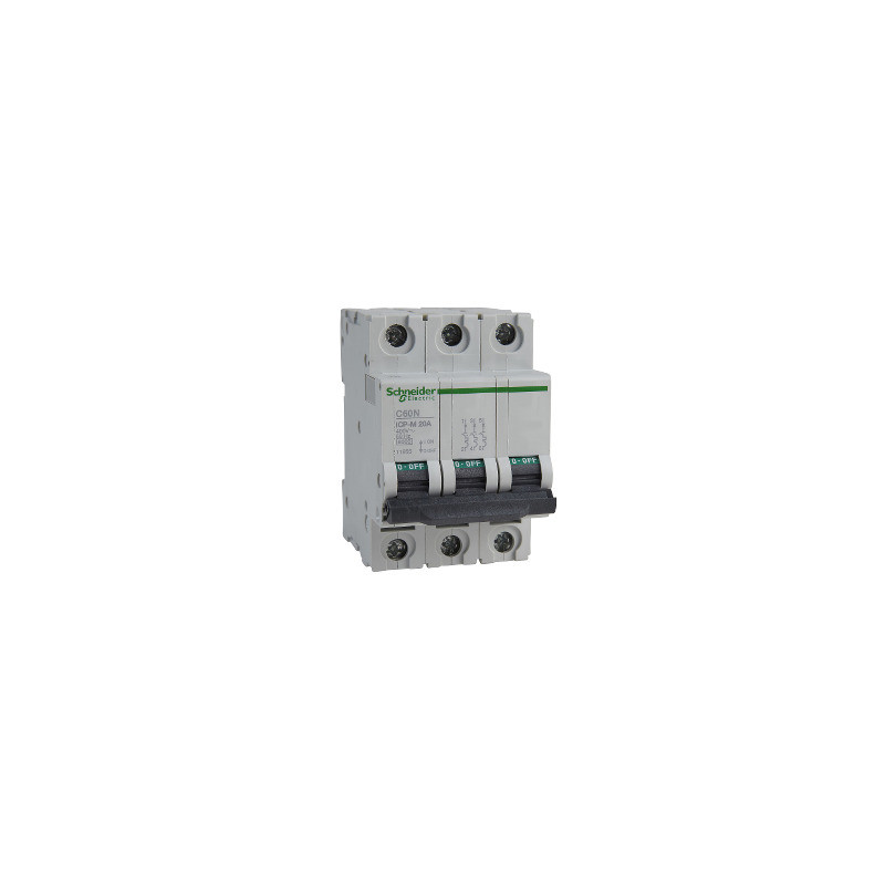 ICP-M C60N interruptor automático magnetotérmico 3P - 20A - 6kA - 400 V ref. 11955 Schneider Electric [PLAZO 3-6 SEMANAS]