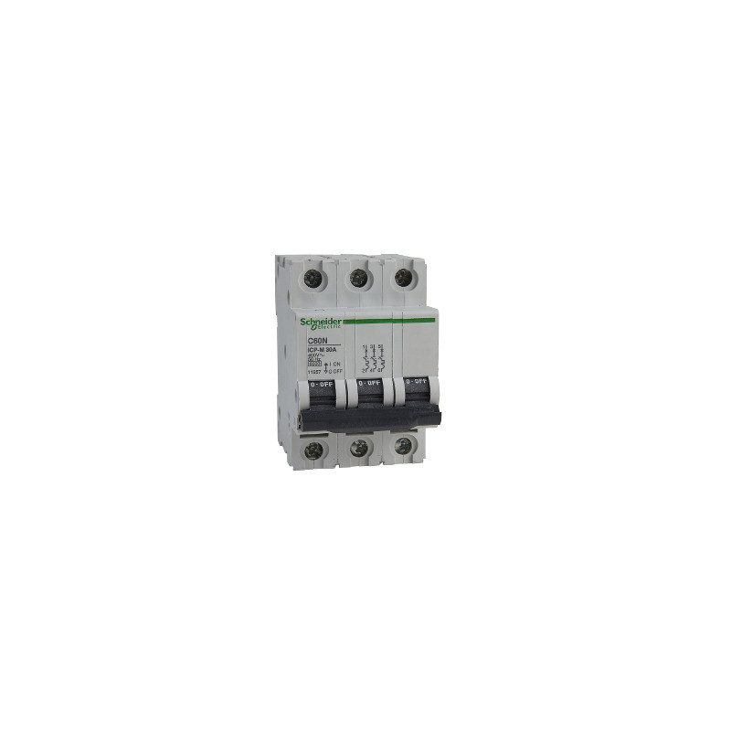 ICP-M C60N interruptor automático magnetotérmico 3P - 30A - 6kA - 400 V ref. 11957 Schneider Electric [PLAZO 3-6 SEMANAS]