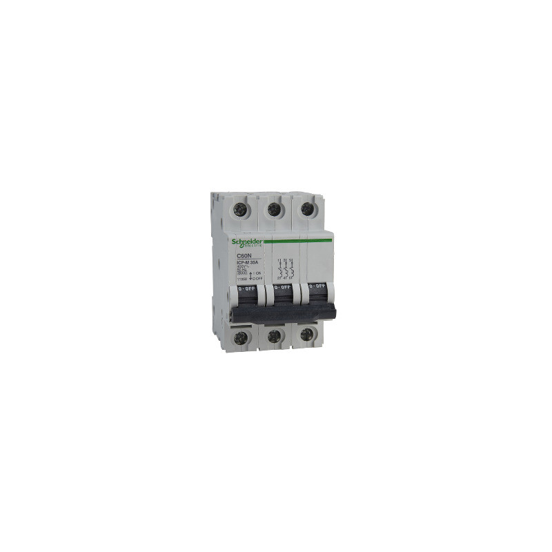 ICP-M C60N interruptor automático magnetotérmico 3P - 35A - 6kA - 400 V ref. 11958 Schneider Electric [PLAZO 3-6 SEMANAS]
