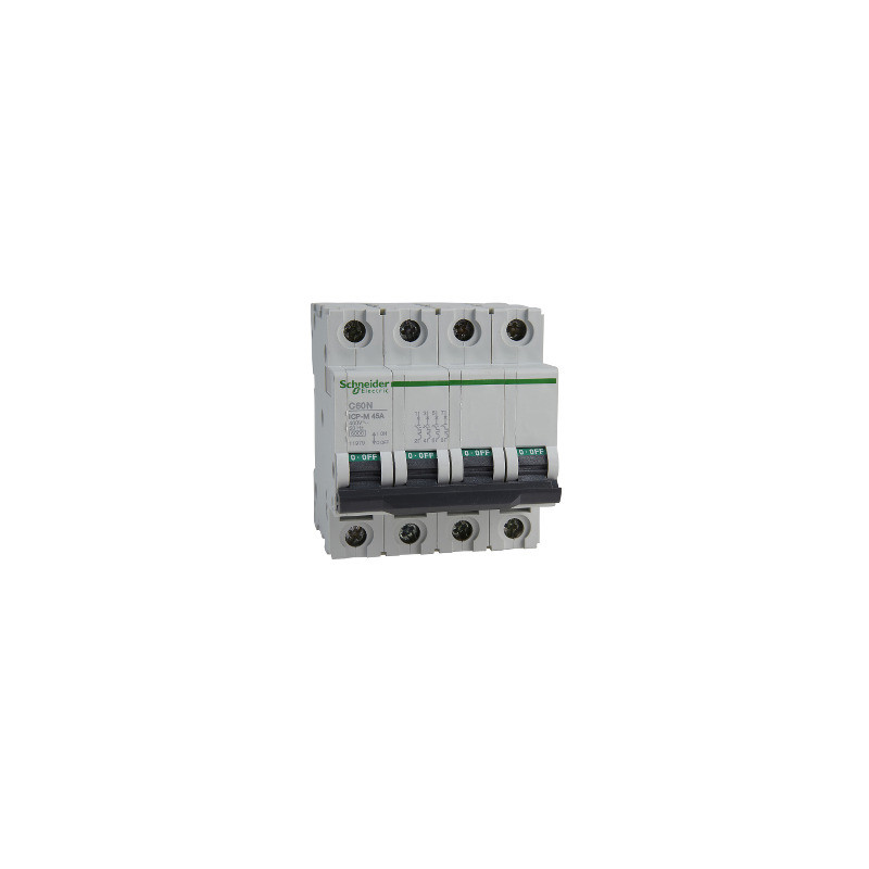 ICP-M C60N interruptor automático magnetotérmico 4P - 45A - 6kA - 400 V ref. 11979 Schneider Electric [PLAZO 3-6 SEMANAS]