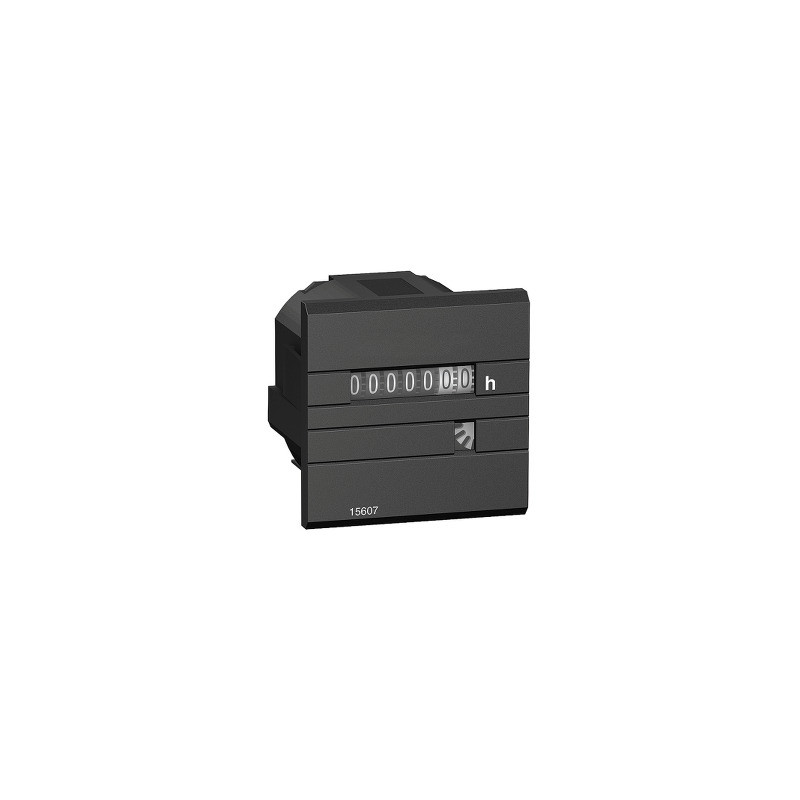 Contador horario en panel 12 a 3C Vdc ref. 15609 Schneider Electric [PLAZO 3-6 SEMANAS]
