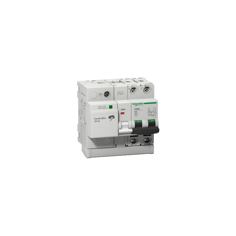 Combi SPU 1P+N 32 A ref. 16302 Schneider Electric [PLAZO 3-6 SEMANAS]