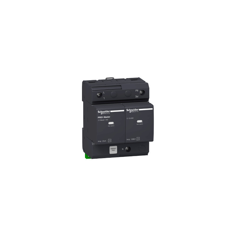 Master PRD1 1P+N - 350V - con transferencia remota ref. 16361 Schneider Electric [PLAZO 3-6 SEMANAS]