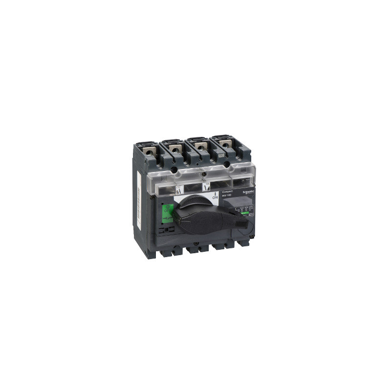 Interruptor-seccionador con corte visible Compact INV100 - 100 A - 4 polos ref. 31161 Schneider Electric [PLAZO 3-6 SEMANAS]