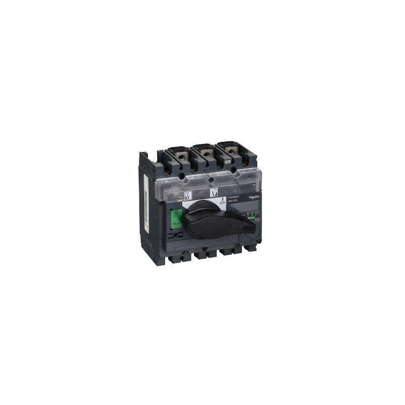 Interruptor-seccionador con corte visible Compact INV200 - 200 A - 3 polos ref. 31162 Schneider Electric [PLAZO 3-6 SEMANAS]
