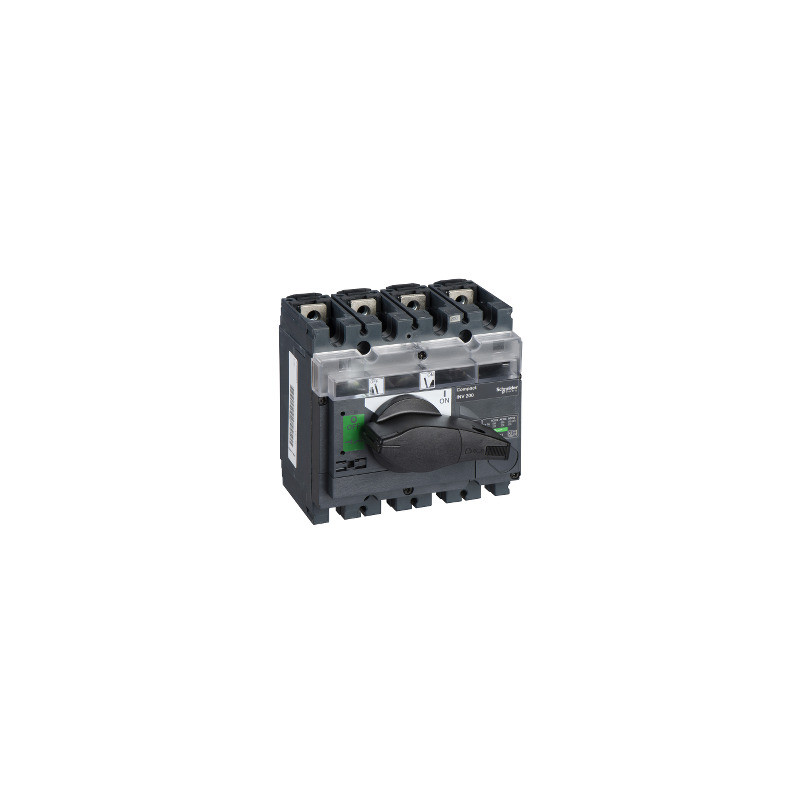 Interruptor-seccionador con corte visible Compact INV200 - 200 A - 4 polos ref. 31163 Schneider Electric [PLAZO 3-6 SEMANAS]
