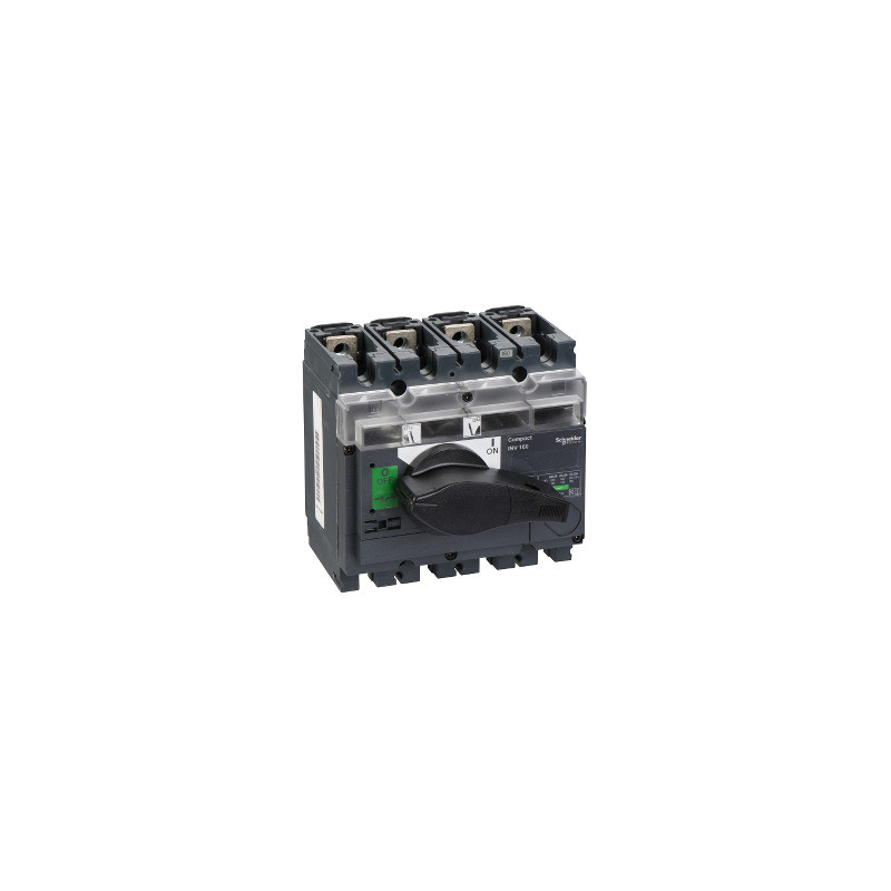 Interruptor-seccionador con corte visible Compact INV160 - 160 A - 4 polos ref. 31165 Schneider Electric [PLAZO 3-6 SEMANAS]