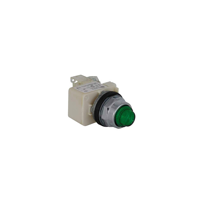 pulsador luminoso saliente verde Ø30 - 1NA - 24V ref. 9001KT35LGG31 Schneider Electric [PLAZO 3-6 SEMANAS]