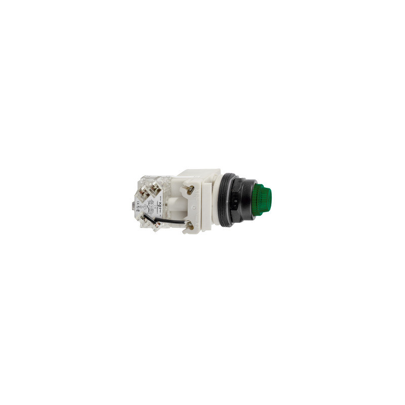 pulsador luminoso saliente verde Ø30 - 1NA - 48V ref. 9001KT36LGG31 Schneider Electric [PLAZO 3-6 SEMANAS]