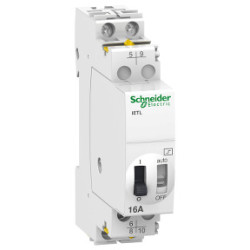 Extensión iETL iTL - 2P - 1C/A + 1NO - 16A - bobina 6V CC - 12V CA 50/60Hz ref. A9C32016 Schneider Electric [PLAZO 3-6 SEMANAS]