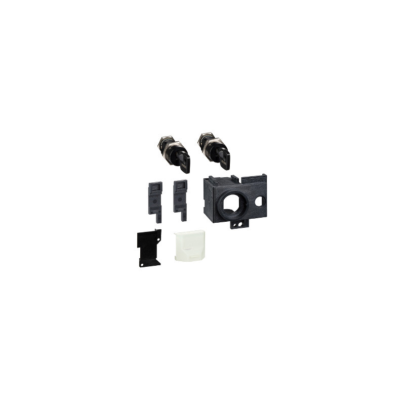 Cerradura Profalux + kit adaptación - para NT - posición OFF - 2 llaves iguales ref. 47520 Schneider Electric [PLAZO 3-6 SEMANAS