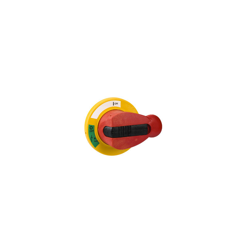 Front rotary handle - for Fupact INF32 to 250 - red handle ((*)) ref. 49616 Schneider Electric [PLAZO 3-6 SEMANAS]