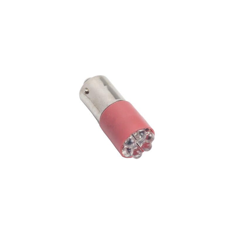 Lámpara led roja con base - BA9s - 24-28V AC/DC ref. 6508805210 Schneider Electric [PLAZO 3-6 SEMANAS]