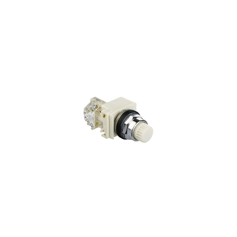 pulsador luminoso saliente blanco Ø30 - 1NANC - 24V ref. 9001K2L35WH13 Schneider Electric [PLAZO 3-6 SEMANAS]