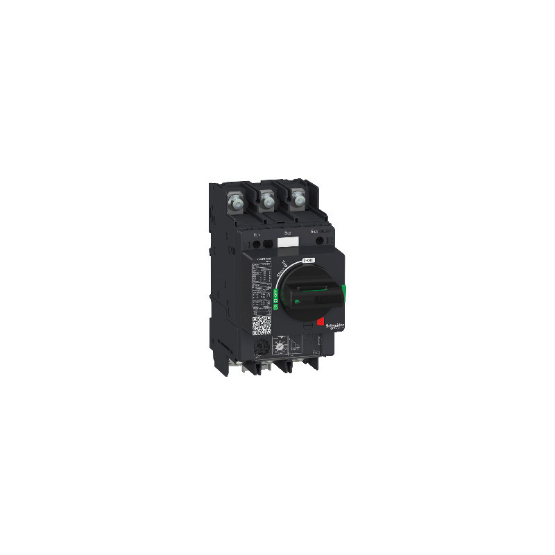 TeSys GV4 - Disyuntor GV4P magnetotérmico 12.5A 50kA conexión para barras ref. GV4P12N6 Schneider Electric [PLAZO 3-6 SEMANAS]