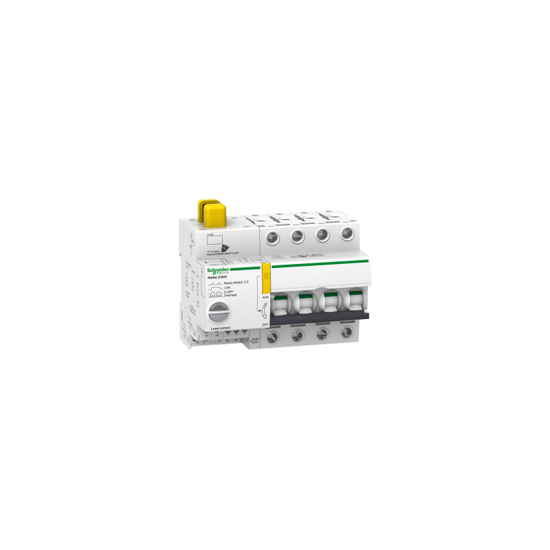Interruptor automático con telemando Reflex iC60H - con Ti24 - 16 A 4P curva B ref. A9C64416 Schneider Electric [PLAZO 8-15 DIAS