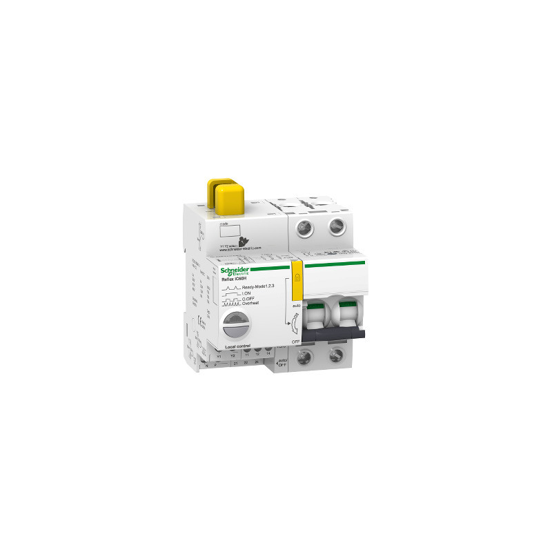 Interruptor automático con telemando Reflex iC60H - con Ti24 - 16 A 2P curva C ref. A9C65216 Schneider Electric [PLAZO 8-15 DIAS