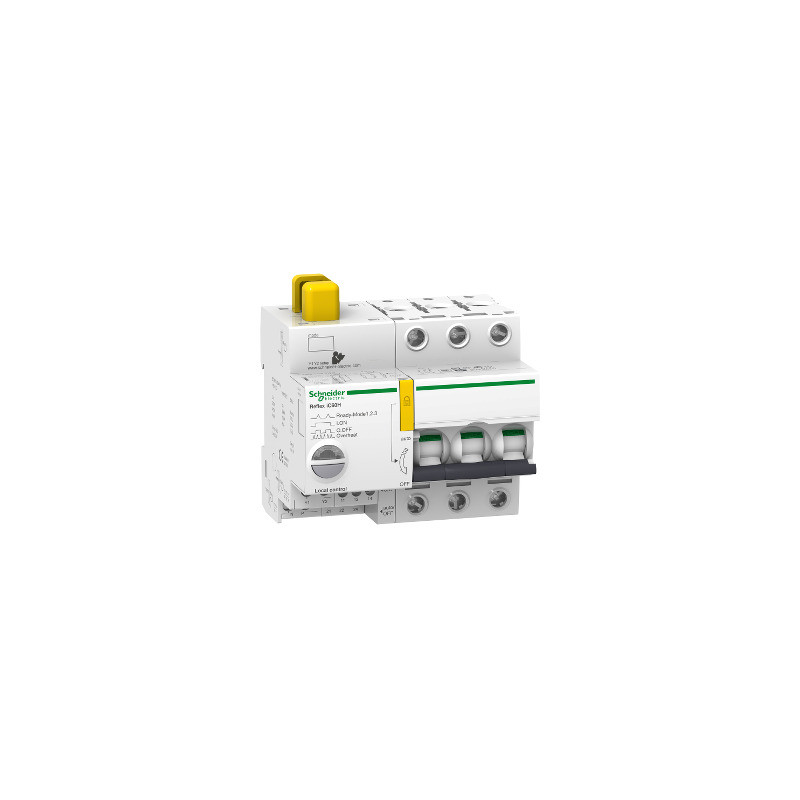 Interruptor automático con telemando Reflex iC60H - con Ti24 - 25 A 3P curva D ref. A9C66325 Schneider Electric [PLAZO 8-15 DIAS