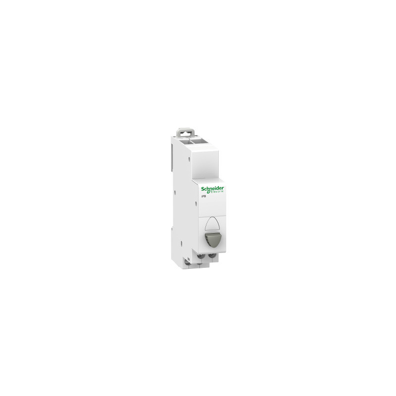 Pulsadores iPB simple 1NC - gris ref. A9E18030 Schneider Electric [PLAZO 3-6 SEMANAS]
