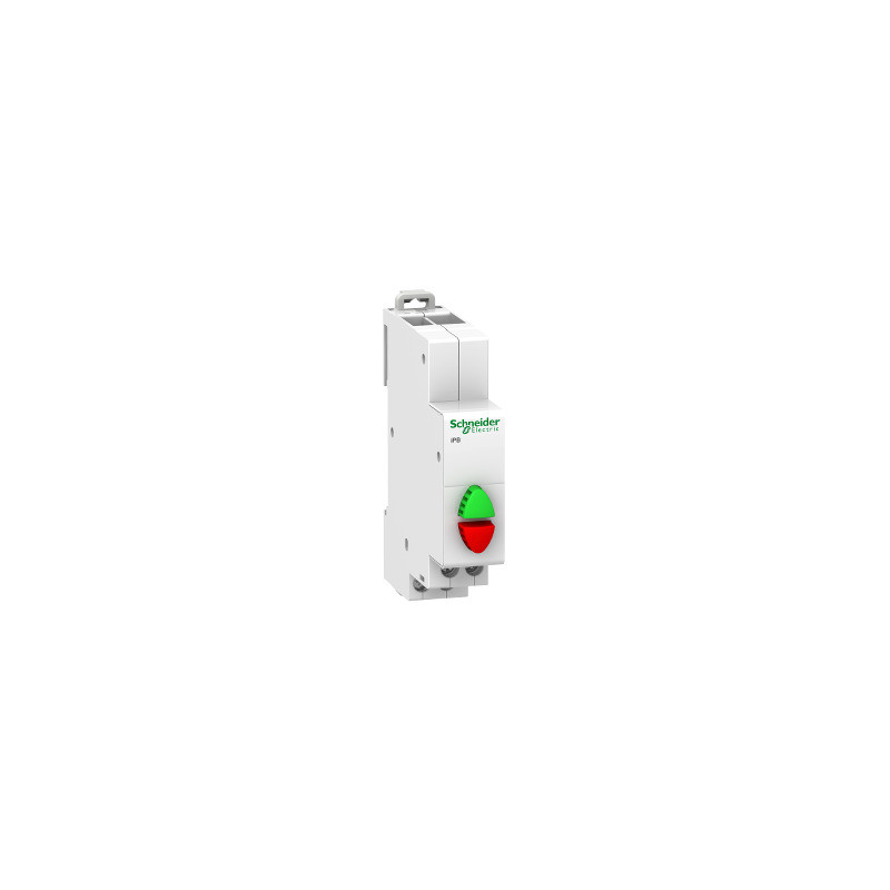 Pulsadores iPB doble 1NO-1NC - verde/rojo ref. A9E18034 Schneider Electric