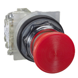 pulsador rojo Ø30 - cabeza seta Ø41 - pulsar-tirar - 1NANC ref. 9001KR9R94H13 Schneider Electric [PLAZO 3-6 SEMANAS]