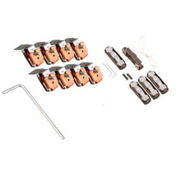 TeSys F - Juego de contactos principales - 4P para LC1F780 ref. LA5F780804 Schneider Electric [PLAZO 3-6 SEMANAS]