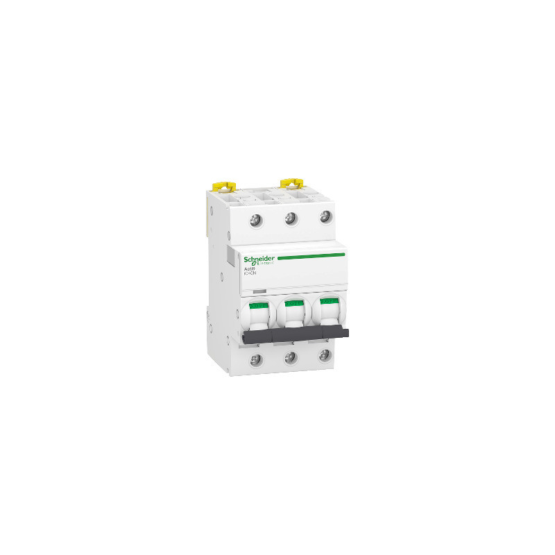 Acti9 iC40N - disjuntor - 3P - 6A - Curva D - 6000A/10kA ref. A9P64306 Schneider Electric [PLAZO 3-6 SEMANAS]