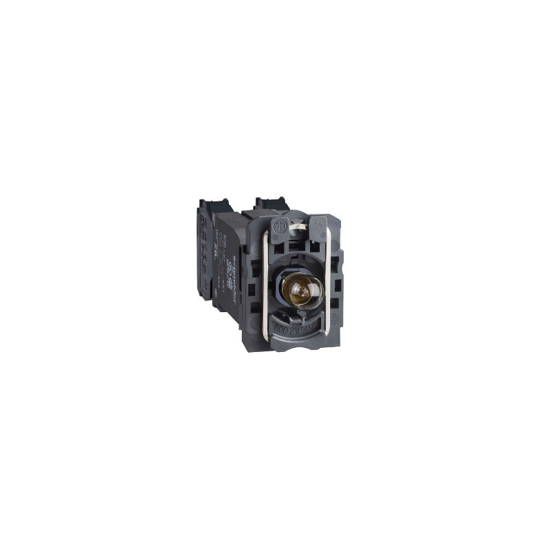 Cuerpo c/bloque luminoso/anillo de fijación para lámpara BA9s 1NA+1NC-110…120v ref. ZB5AW035 Schneider Electric [PLAZO 8-15 DIAS
