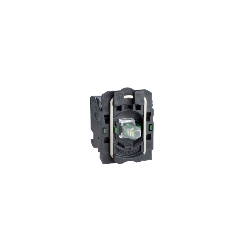 cuerpo con bloque luminoso verde/anillo de fijación LED 24V 2 NA ref. ZB5AW0B334 Schneider Electric [PLAZO 3-6 SEMANAS]