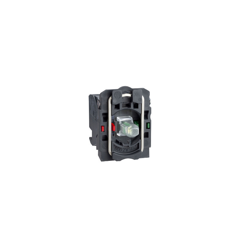 cuerpo con bloque luminoso rojo/anillo de fijación LED 1 NA + 1 NC - 24V ref. ZB5AW0B454 Schneider Electric [PLAZO 3-6 SEMANAS]