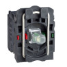 Cuerpo con bloque luminoso blanco/anillo de fijación led 1NA + 1NC - 110…120v ref. ZB5AW0G15 Schneider Electric [PLAZO 8-15 DIAS