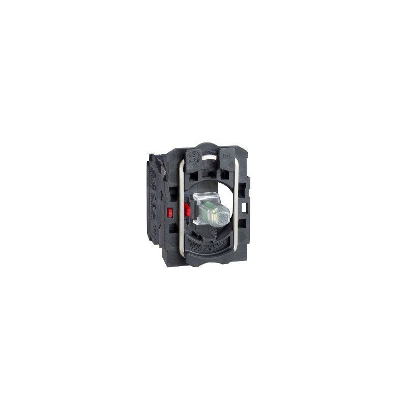 Cuerpo con bloque luminoso verde/anillo de fijación led 110…120V 1 NC ref. ZB5AW0G32 Schneider Electric [PLAZO 3-6 SEMANAS]