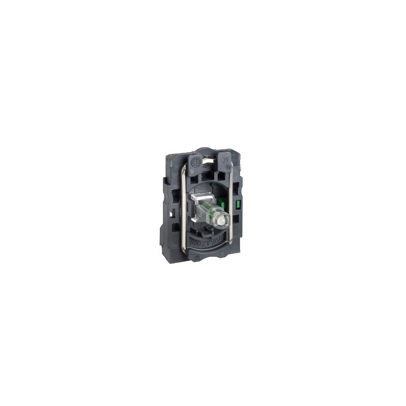 cuerpo con bloque luminoso rojo/anillo de fijación LED 110…120V 1 NC ref. ZB5AW0G424 Schneider Electric [PLAZO 3-6 SEMANAS]