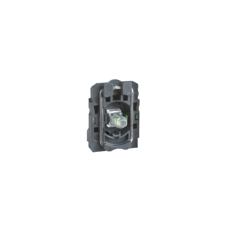 Cuerpo con bloque luminoso naranja/anillo de fijación led 110…120V 1 NC ref. ZB5AW0G52 Schneider Electric [PLAZO 3-6 SEMANAS]