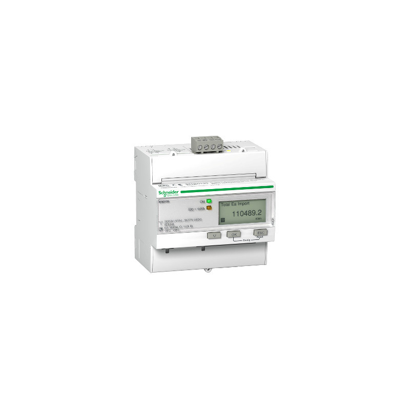 contador de energía digital iEM3155 - 63 A - Modbus - 1 ED - 1 SD - 4 tarifas ref. A9MEM3155 Schneider Electric [PLAZO 8-15 DIAS