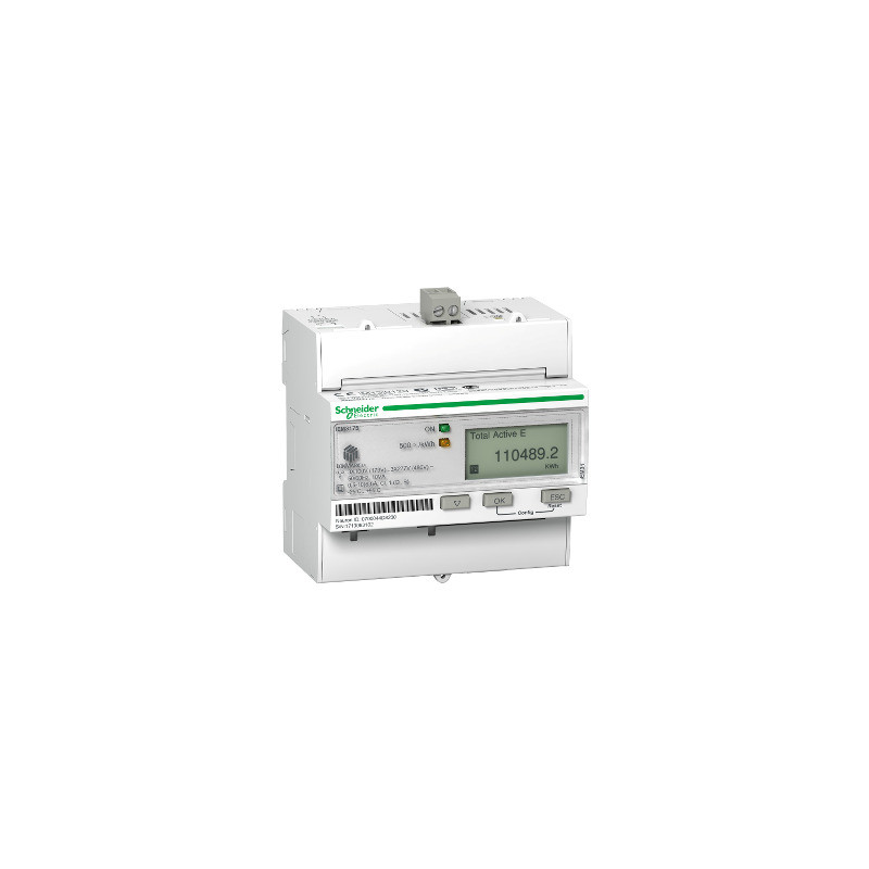 contador de energía digital iEM3175 - 63 A - LON - 1 ED - 4 tarifas ref. A9MEM3175 Schneider Electric [PLAZO 3-6 SEMANAS]