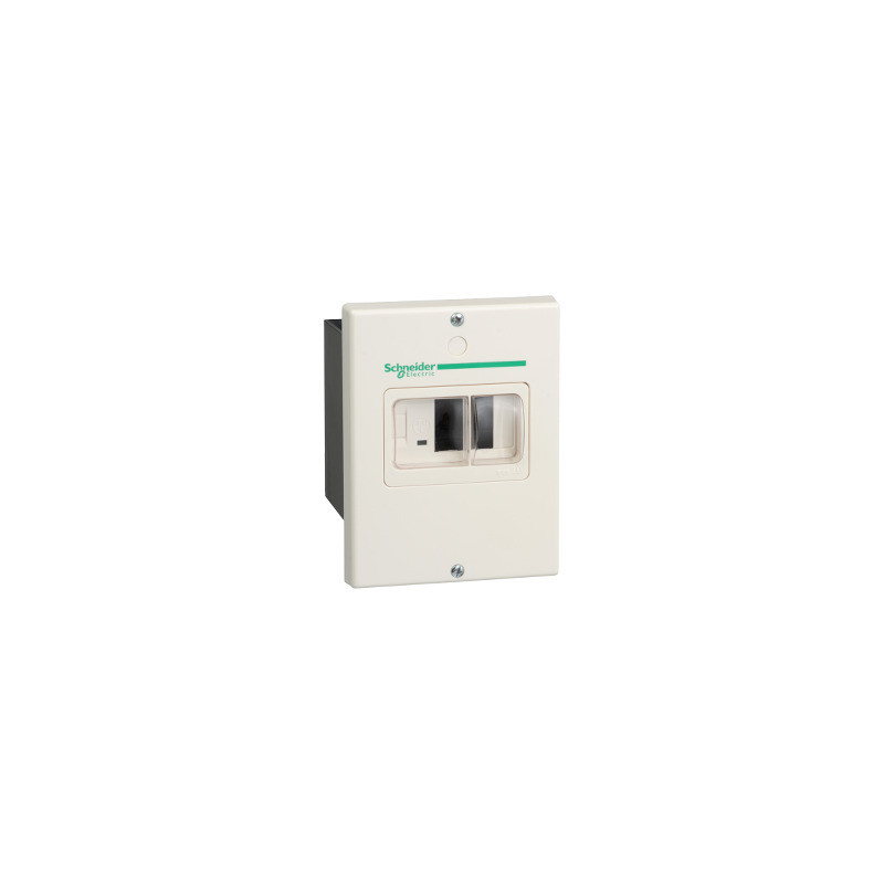 TeSys GV2 - Cofres empotrable para disyuntores magnetotérmicos GV2ME - IP55 ref. GV2MP02 Schneider Electric [PLAZO 3-6 SEMANAS]